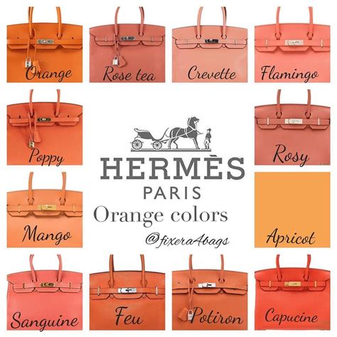 Hermes color guide